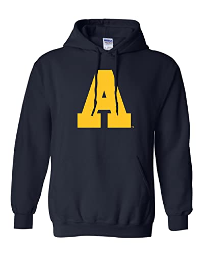 Allegheny College A Hooded Sweatshirt - Navy