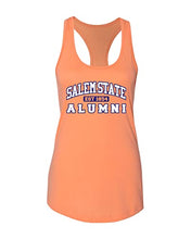 Load image into Gallery viewer, Salem State University Alumni Ladies Tank Top - Light Orange
