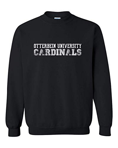 Vintage Otterbein University Crewneck Sweatshirt - Black