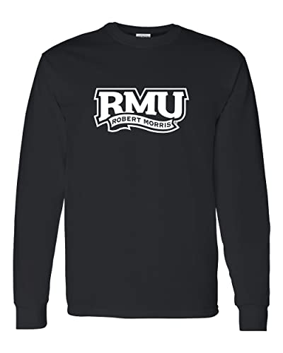 Robert Morris RMU 1 Color Long Sleeve Shirt - Black