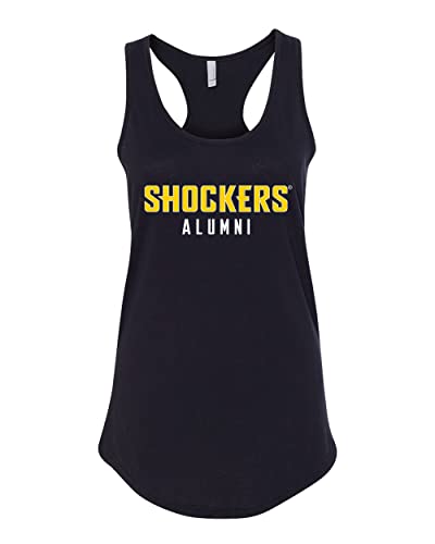 Wichita State University Alumni Ladies Tank Top - Black