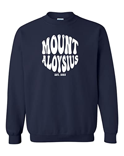 Vintage Mount Aloysius Crewneck Sweatshirt - Navy