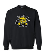 Wichita State University Shockers Crewneck Sweatshirt - Black