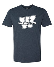 Load image into Gallery viewer, Washburn University W Exclusive Soft Shirt - Midnight Navy
