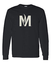 Load image into Gallery viewer, Minnesota State Moorhead M Long Sleeve T-Shirt - Black
