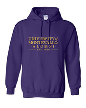 Load image into Gallery viewer, University of Montevallo Alumni Hooded Sweatshirt - Purple
