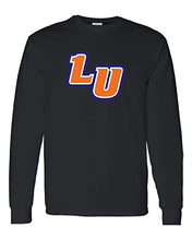 Load image into Gallery viewer, Lincoln University LU Long Sleeve T-Shirt - Black
