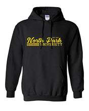 Load image into Gallery viewer, Vintage North Park University Hooded Sweatshirt - Black
