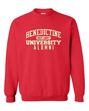 Load image into Gallery viewer, Benedictine University Alumni Crewneck Sweatshirt - Red
