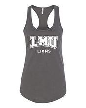 Load image into Gallery viewer, Loyola Marymount University Mascot Ladies Tank Top - Dark Grey

