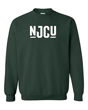 Load image into Gallery viewer, New Jersey City NJCU Crewneck Sweatshirt - Forest Green
