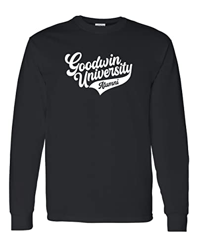 Goodwin University Alumni Long Sleeve T-Shirt - Black