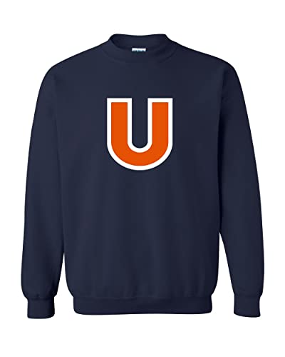 Utica University U Crewneck Sweatshirt - Navy