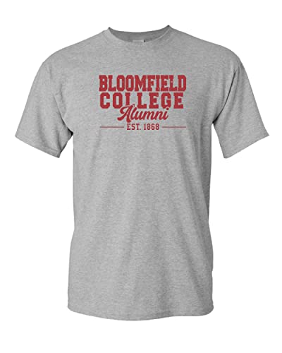 Bloomfield College Alumni T-Shirt - Sport Grey