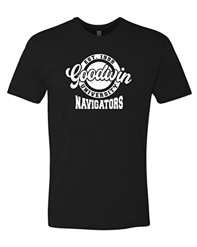 Goodwin University Navigators Soft Exclusive T-Shirt - Black