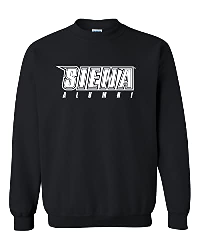 Siena College Alumni Crewneck Sweatshirt - Black