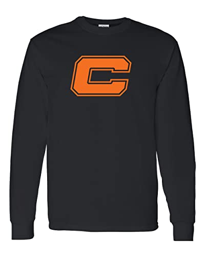 Carroll University C Long Sleeve T-Shirt - Black