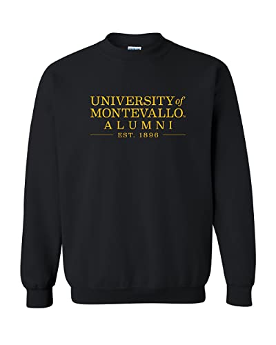 University of Montevallo Alumni Crewneck Sweatshirt - Black
