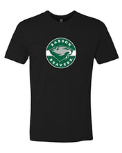 Load image into Gallery viewer, Babson Beavers Circle Logo Exclusive Soft T-Shirt - Black
