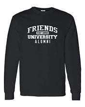 Load image into Gallery viewer, Friends University Alumni Long Sleeve T-Shirt - Black
