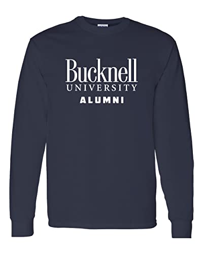 Bucknell University Alumni Long Sleeve T-Shirt - Navy
