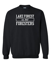 Load image into Gallery viewer, Lake Forest Foresters Crewneck Sweatshirt - Black
