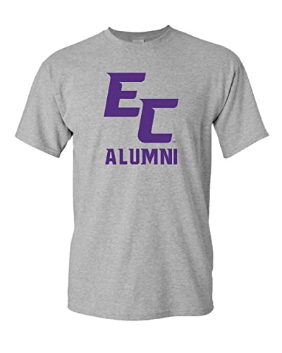 Elmira College EC Alumni T-Shirt - Sport Grey