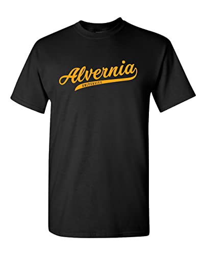 Alvernia University Retro T-Shirt - Black