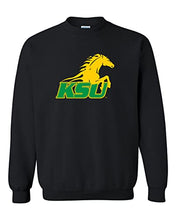 Load image into Gallery viewer, Kentucky State KSU Crewneck Sweatshirt - Black
