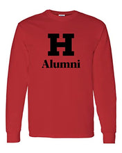 Load image into Gallery viewer, University of Hartford Alumni Long Sleeve T-Shirt - Red
