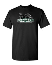 Load image into Gallery viewer, Plymouth State University Mascot T-Shirt - Black
