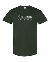 Load image into Gallery viewer, Castleton University T-Shirt - Forest Green
