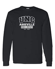 Load image into Gallery viewer, Vintage University of North Carolina Asheville Long Sleeve T-Shirt - Black
