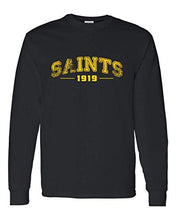 Load image into Gallery viewer, Siena Heights Saints Long Sleeve T-Shirt - Black
