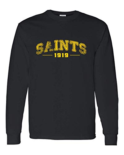 Siena Heights Saints Long Sleeve T-Shirt - Black