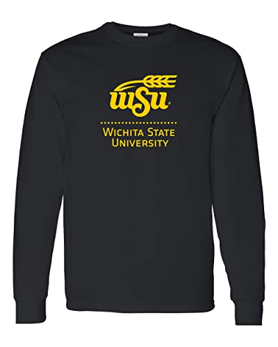 Wichita State WSU Long Sleeve Shirt - Black