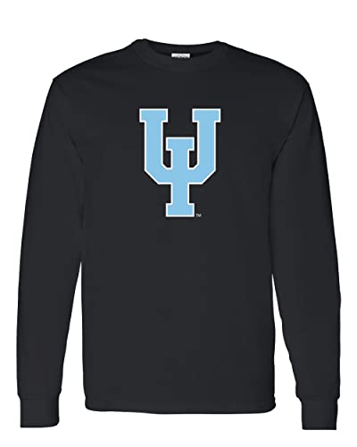 Upper Iowa University Pitchfork Long Sleeve Shirt - Black