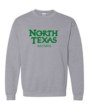 Load image into Gallery viewer, University of North Texas Alumni Crewneck Sweatshirt - Sport Grey
