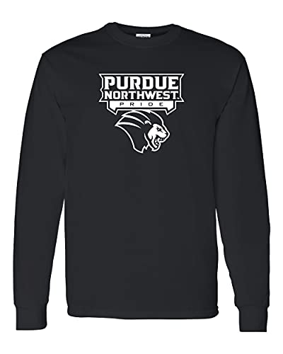Purdue Northwest Pride One Color Long Sleeve Shirt - Black