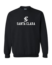 Load image into Gallery viewer, Santa Clara University Crewneck Sweatshirt - Black

