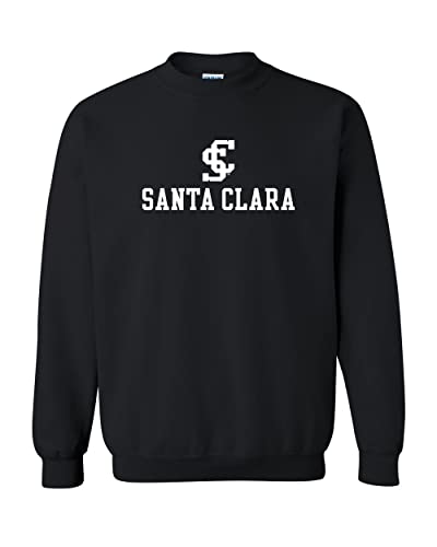 Santa Clara University Crewneck Sweatshirt - Black