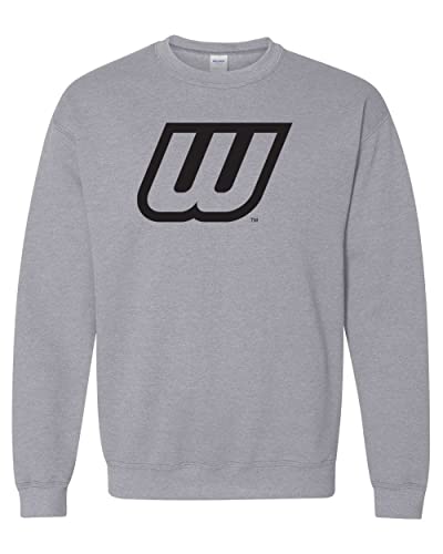 Wagner College M Creweneck Sweatshirt - Sport Grey
