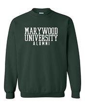 Load image into Gallery viewer, Marywood University Alumni Crewneck Sweatshirt - Forest Green
