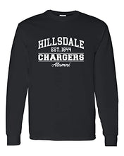 Load image into Gallery viewer, Hillsdale College Alumni Long Sleeve T-Shirt - Black
