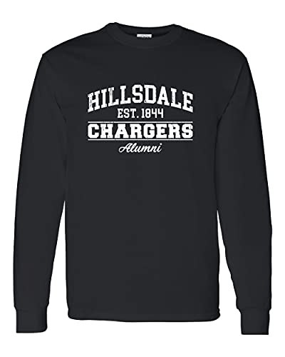 Hillsdale College Alumni Long Sleeve T-Shirt - Black