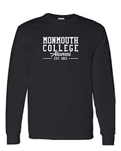 Load image into Gallery viewer, Monmouth College Alumni Long Sleeve Shirt - Black

