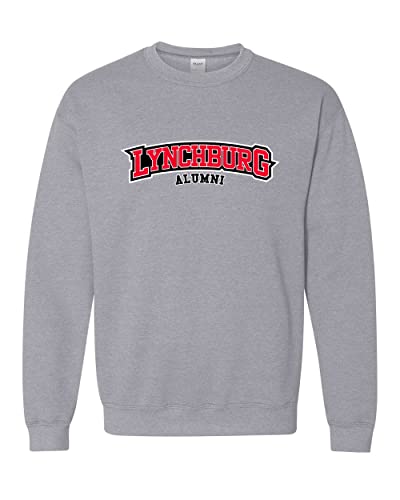 University of Lynchburg Alumni Crewneck Sweatshirt - Sport Grey