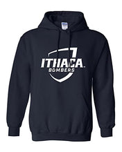 Load image into Gallery viewer, Ithaca College Bombers Hooded Sweatshirt - Navy
