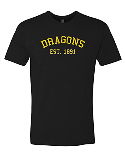 Drexel University Dragons Vintage 1891 T-Shirt - Black