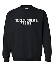 Load image into Gallery viewer, St Cloud State Alumni Crewneck Sweatshirt - Black
